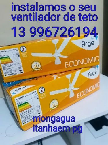 Ventilador de teto instalacao  13 996726194 778774
