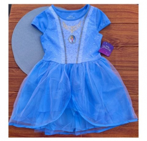 Vestido Fantasia Princesa Disney  Original  746033