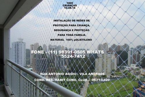 Vila Andrade  Instalação de Telas de Proteção na Vila Andrade Rua Jose de Oliveira Coelho 11 98391-0505 zap  564904