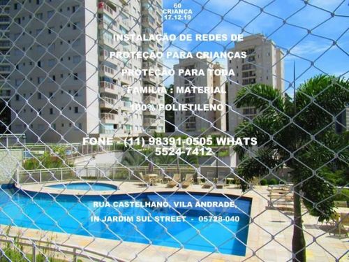 Vila Andrade  Instalação de Telas de Proteção na Vila Andrade Rua Jose de Oliveira Coelho 11 98391-0505 zap  564908