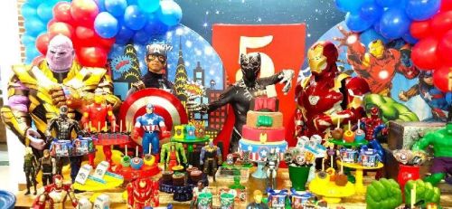 Vingadores personagens vivos cosplay Festa infantil Herois 786922