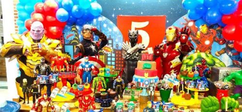 Vingadores personagens vivos cosplay Festa infantil Herois 786926