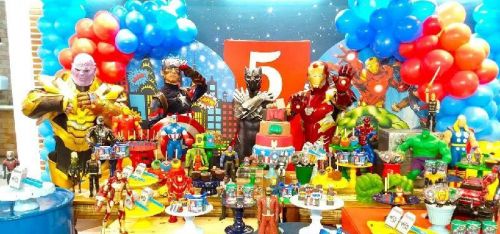Vingadores personagens vivos cosplay Festa infantil Herois 786928