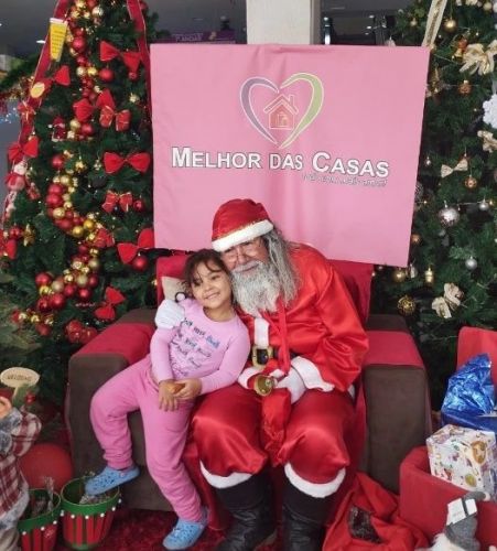 visita do papai noel na loja   chegada do papai noel neste natal  764567