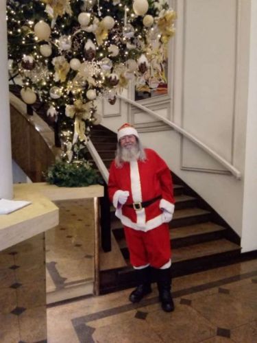 visita do papai noel na loja   chegada do papai noel neste natal  764571