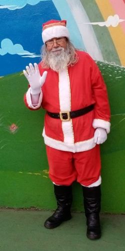 visita do papai noel na loja   chegada do papai noel neste natal  764572