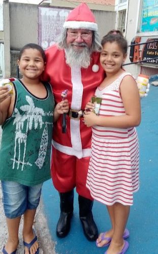 visita do papai noel na loja   chegada do papai noel neste natal  764575