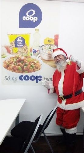  papai Noel para loja em são Mateus   papai Noel no supermercado Coop vl Industrial  em santo André  787250