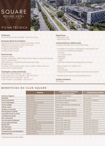 Vogue square - Apartamentos de 1 e 2 quartos com 27m2 á 61m2 755882