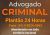 Advogado Criminal Plantao 24 Horas Cic - Fone 41 9 85243463