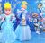 Cinderela Princesa Personagens Vivos Cover Princesas
