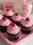 Cupcake Com Decoração De Cereja