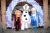 Frozen Elsa Anna Olaf Personagens Vivos