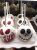Maçã Do Amor Com Decoração De Halloween