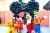 Mickey Minnie Personagens Vivos Cosplay Festa Infantil
